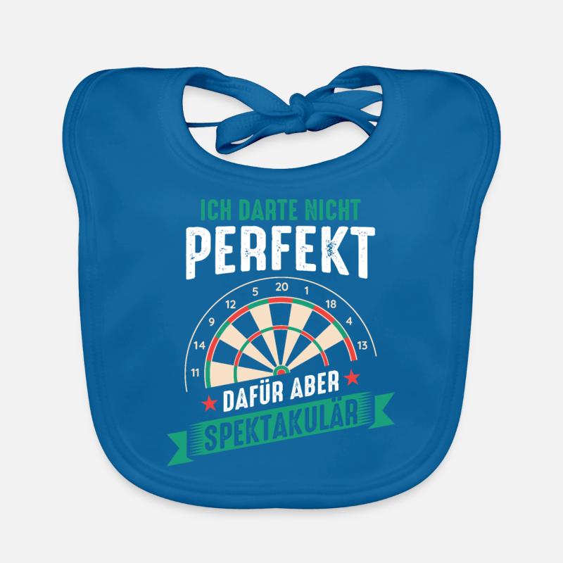Fléchettes Fléchettes Joueur de fléchettes Fléchettes Sport Bavoir bio Bébé