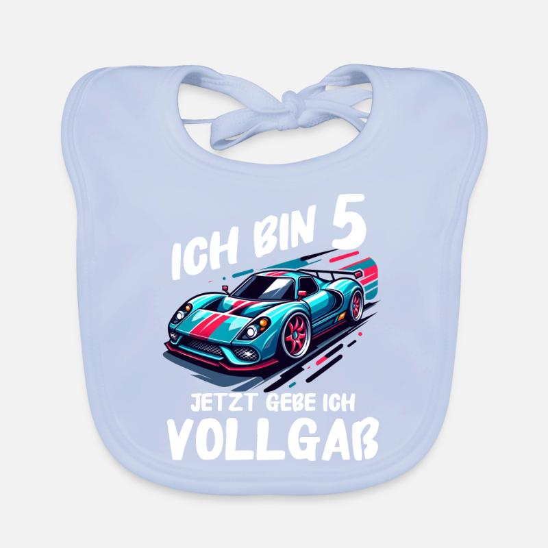 Geburtstagsgeschenk 5 Jahre Geburtstagskind Baby Bio-Lätzchen