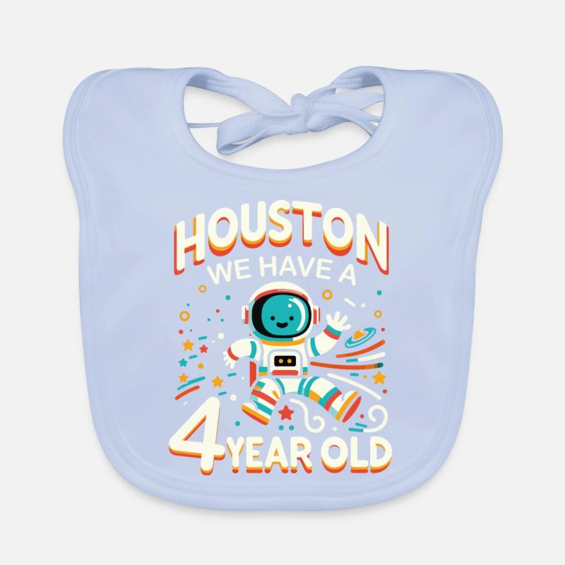 Cadeau 4 ans anniversaire garçon Bavoir bio Bébé