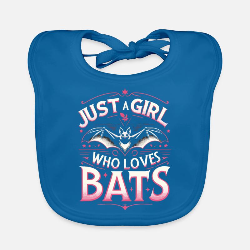 Bat Nocturnal Bird Organic Baby Bibs