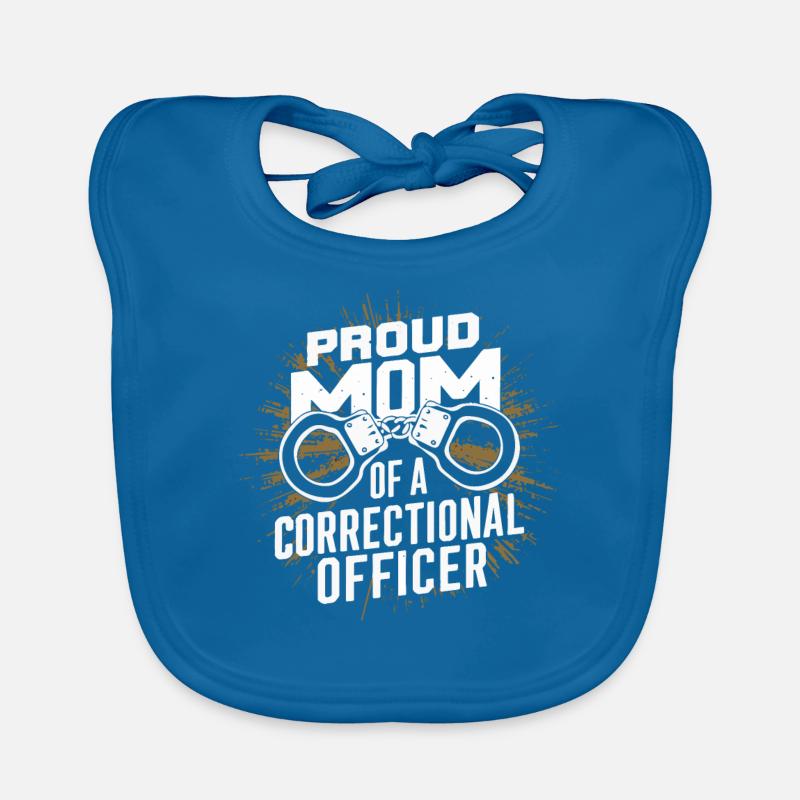 Agent correctionnel Gardien Agent correctionnel Bavoir bio Bébé