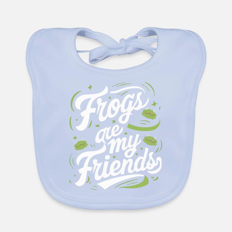Frog Toad Organic Baby Bibs
