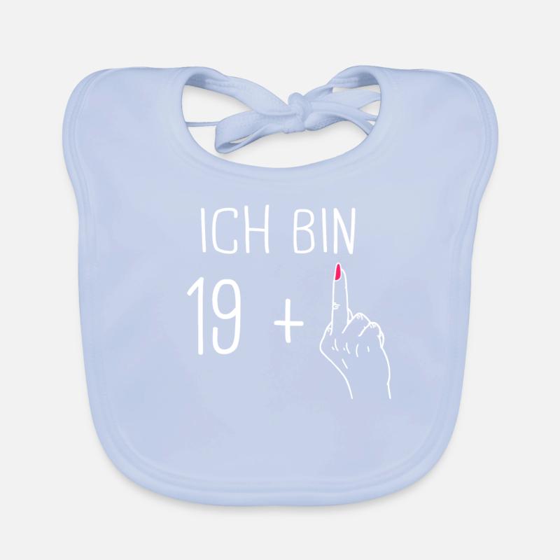 Geburtstagsgeschenk 20 Jahre Geburtstagskind Baby Bio-Lätzchen