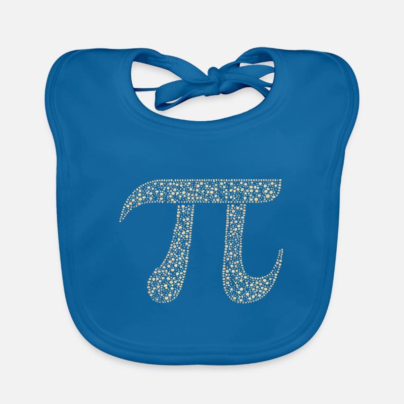 Pi Chiffres Math Nerd Cercle Nombre Pi Symbole Bavoir bio Bébé
