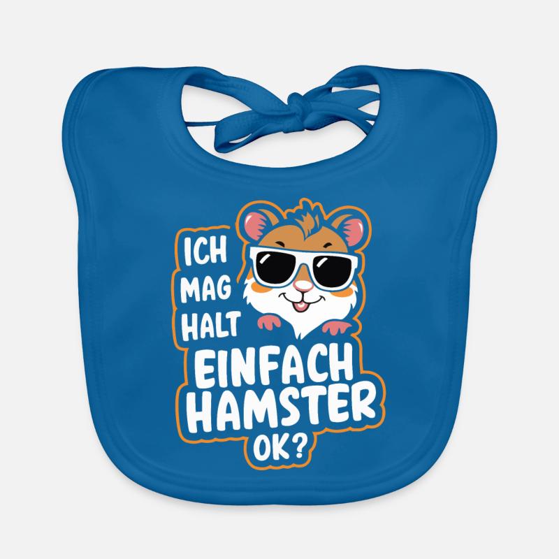Hamster Golden Hamster Dwarf Hamster Organic Baby Bibs