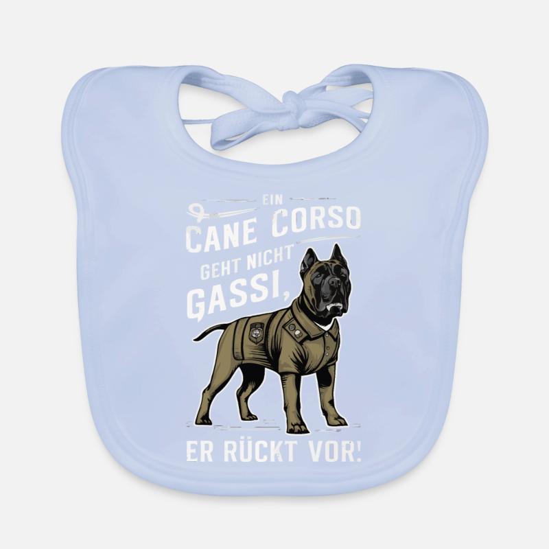 Hunde Cane Corso Italiano Hund Baby Bio-Lätzchen