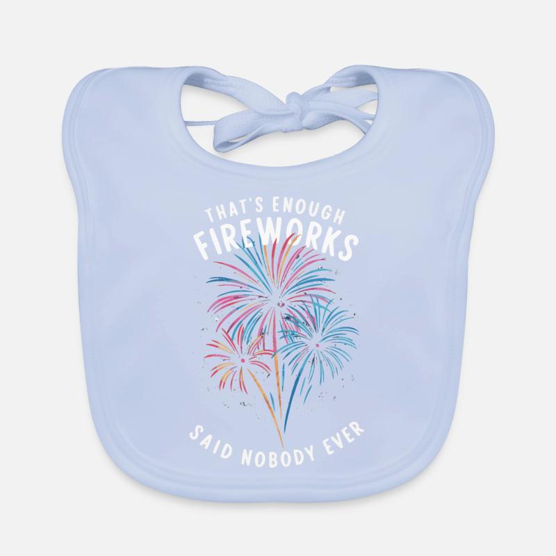 Pyrotechnie Feux d’artifice Pyrotechnie Bavoir bio Bébé