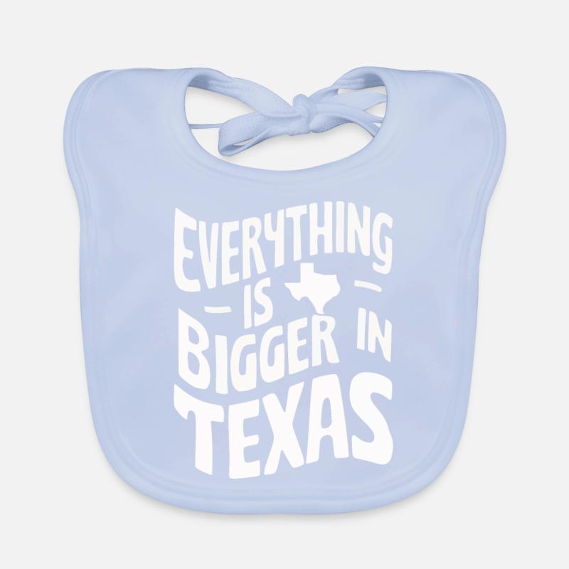 État du Texas Texans Texas Bavoir bio Bébé