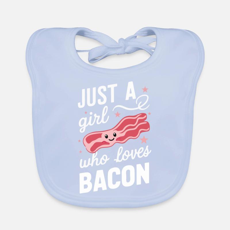 Bacon Breakfast Bacon Organic Baby Bibs