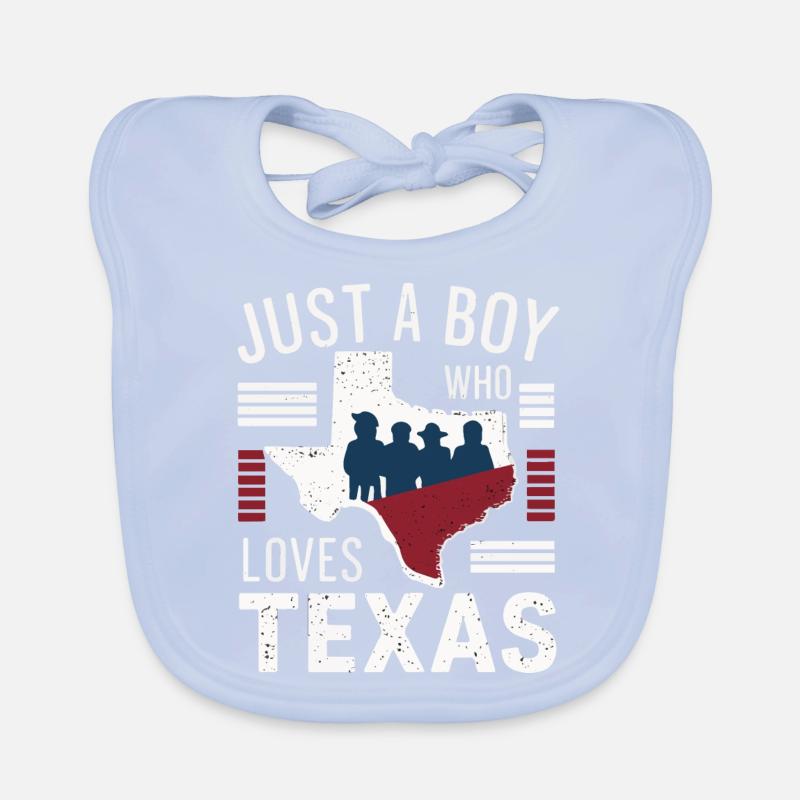 État du Texas Texans Texas Bavoir bio Bébé