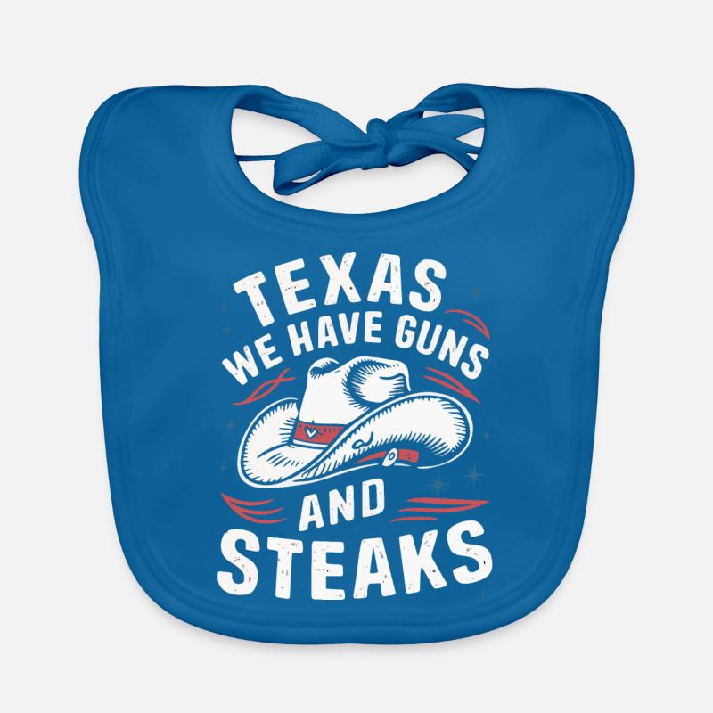 Texas State Texans Texas Organic Baby Bibs