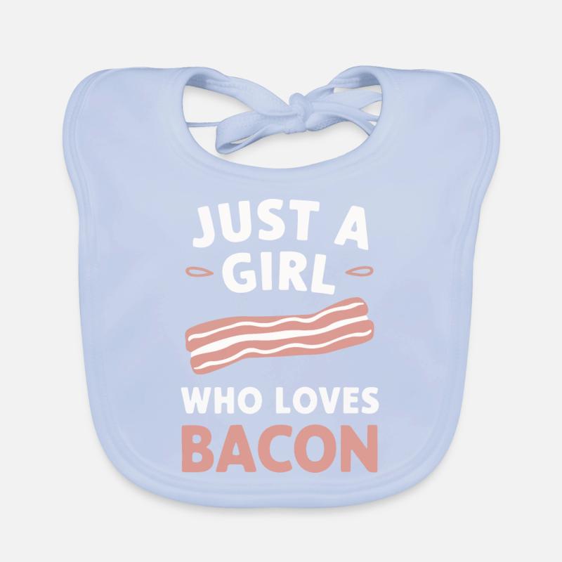 Bacon Breakfast Bacon Organic Baby Bibs