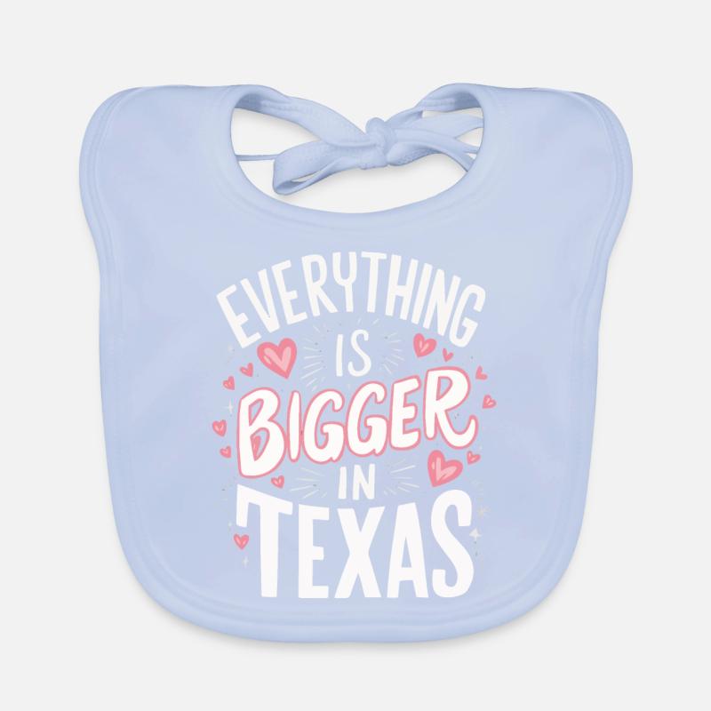 État du Texas Texans Texas Bavoir bio Bébé