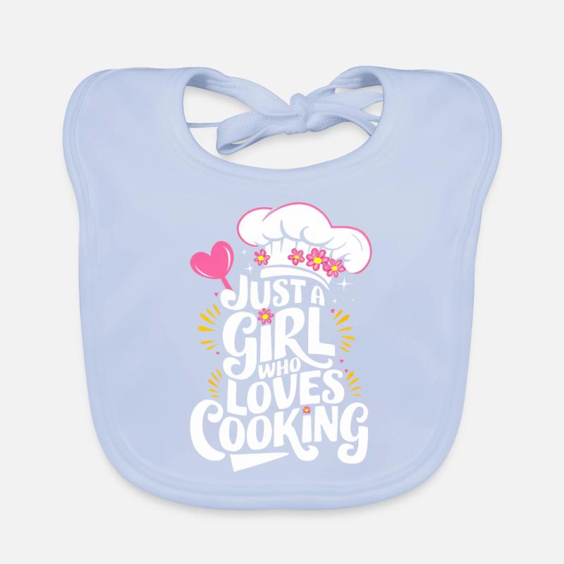 Koch Kochen Küchencheff Bäker Baby Bio-Lätzchen