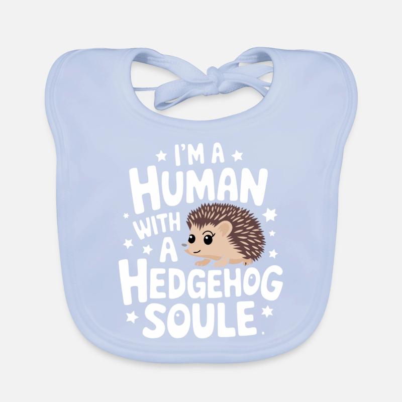 hérisson animal épineux hérisson Bavoir bio Bébé