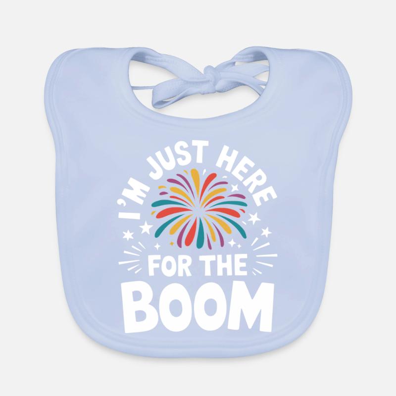 Pyrotechnics Fireworks Pyrotechnics Organic Baby Bibs