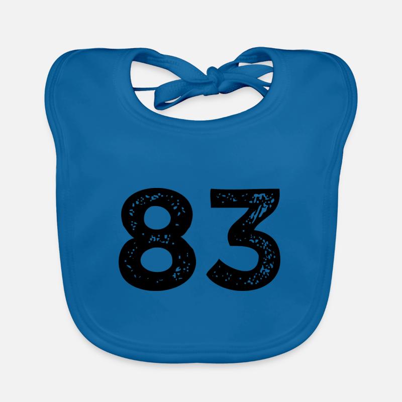 Maillot à 83 numéros Bavoir bio Bébé