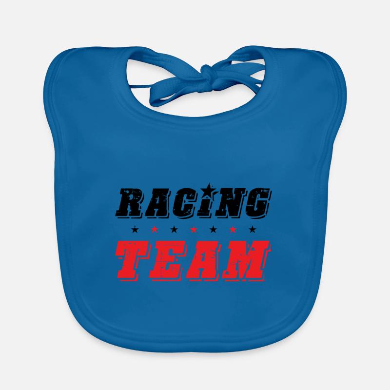 Équipe de course Bavoir bio Bébé