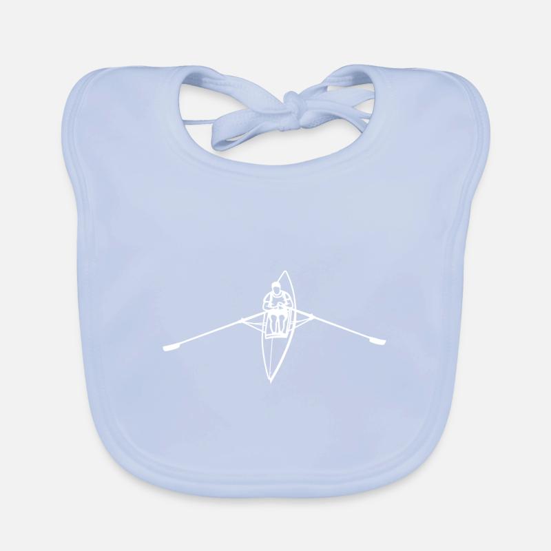 Sport rowing boat Organic Baby Bibs
