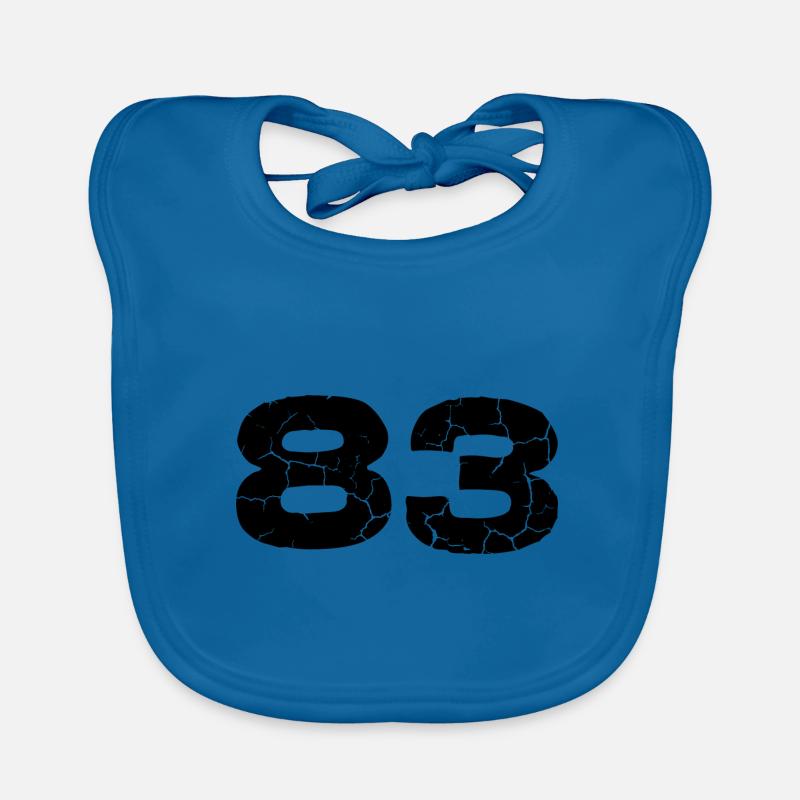 Maillot à 83 numéros Bavoir bio Bébé