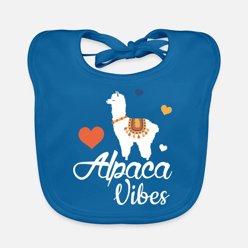 Alpaga Vibes Bavoir bio Bébé