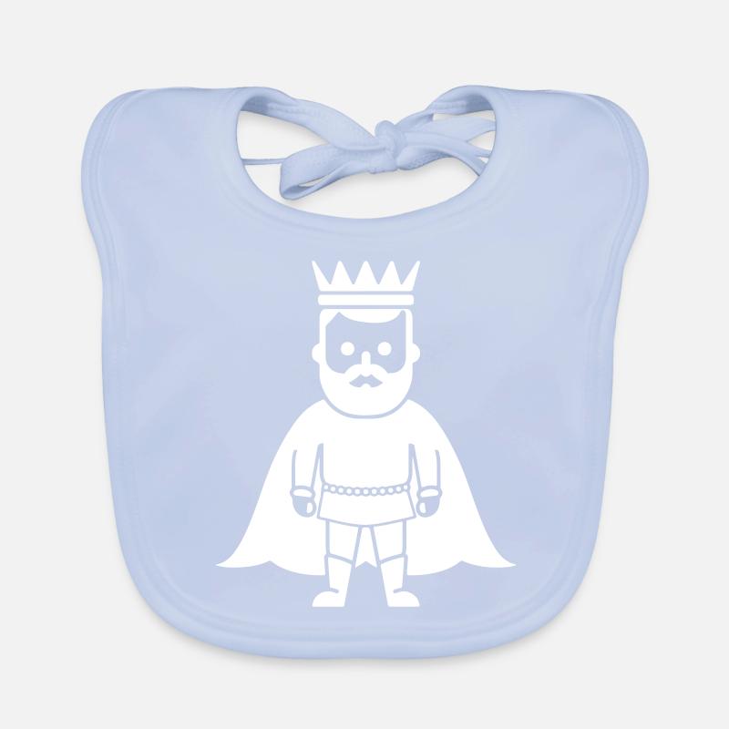 King Majesty Organic Baby Bibs