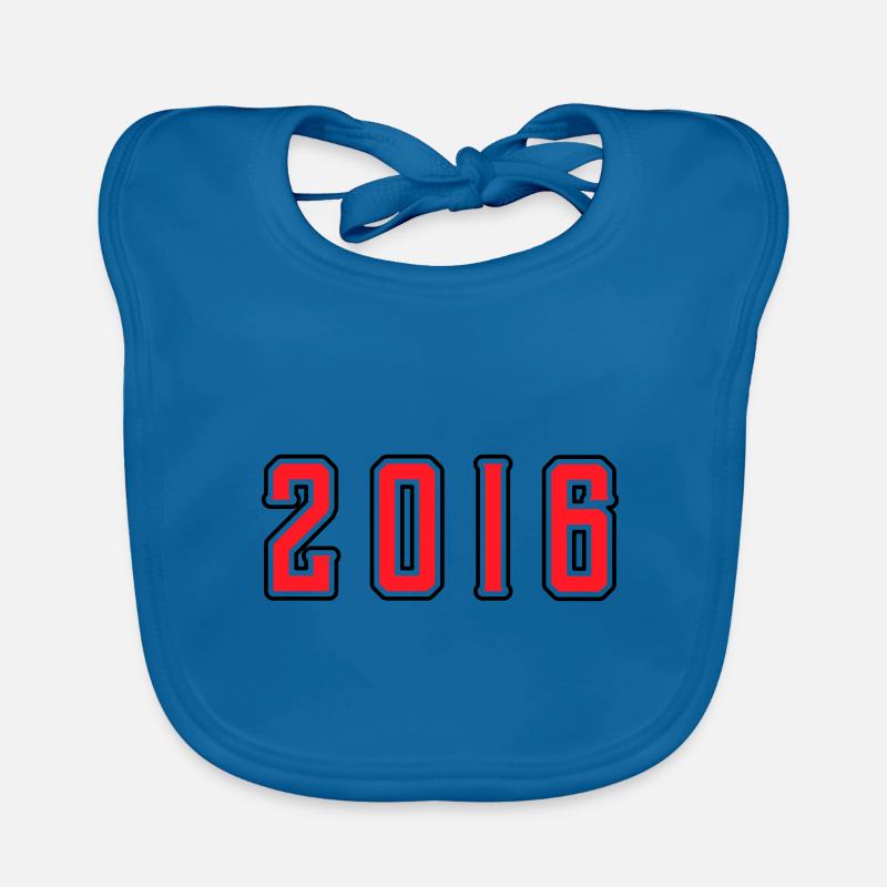 2016 year birthday Organic Baby Bibs
