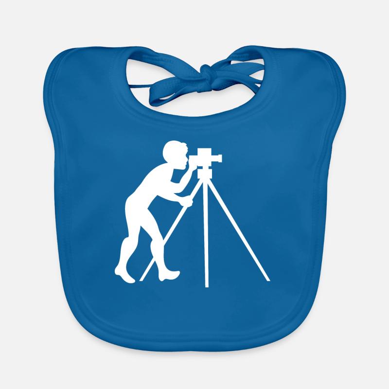 Surveyor Geometer Surveyor Organic Baby Bibs