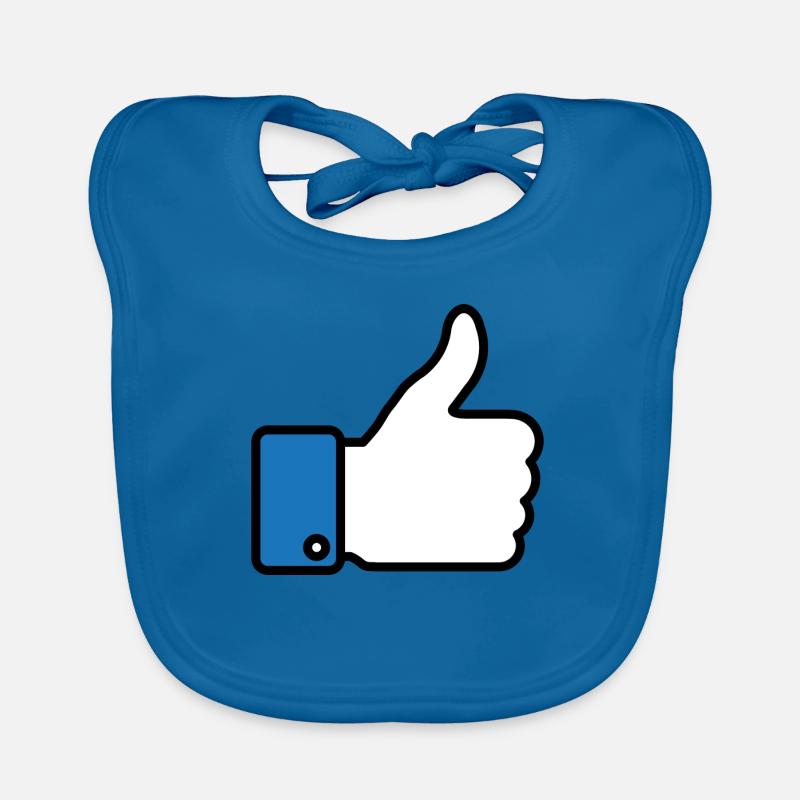Comme un like! Bavoir bio Bébé