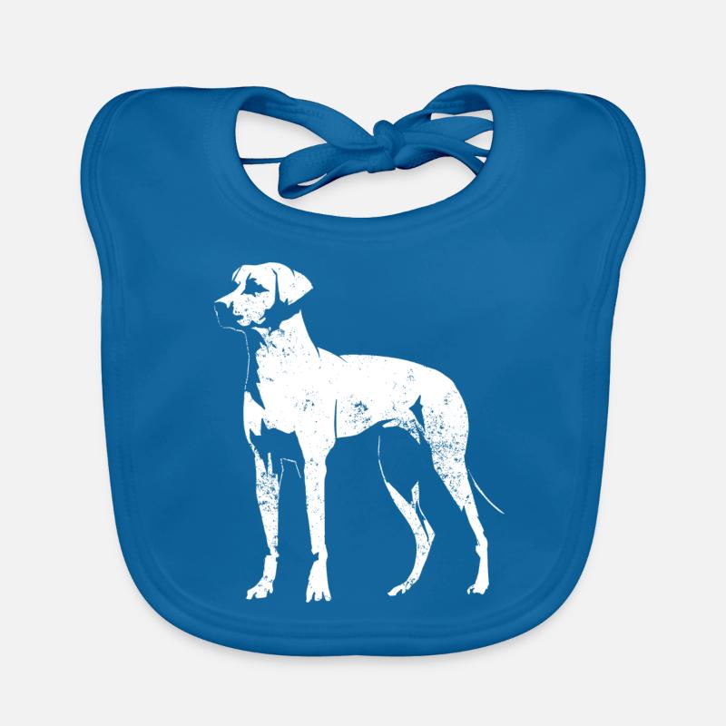 Rhodesian Ridgeback Bavoir bio Bébé