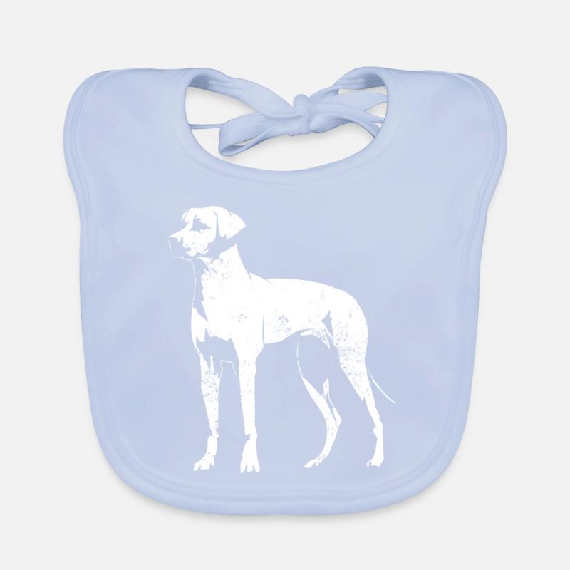 Rhodesian Ridgeback Organic Baby Bibs