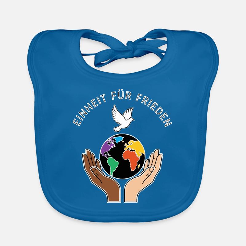 Unity for Peace Organic Baby Bibs