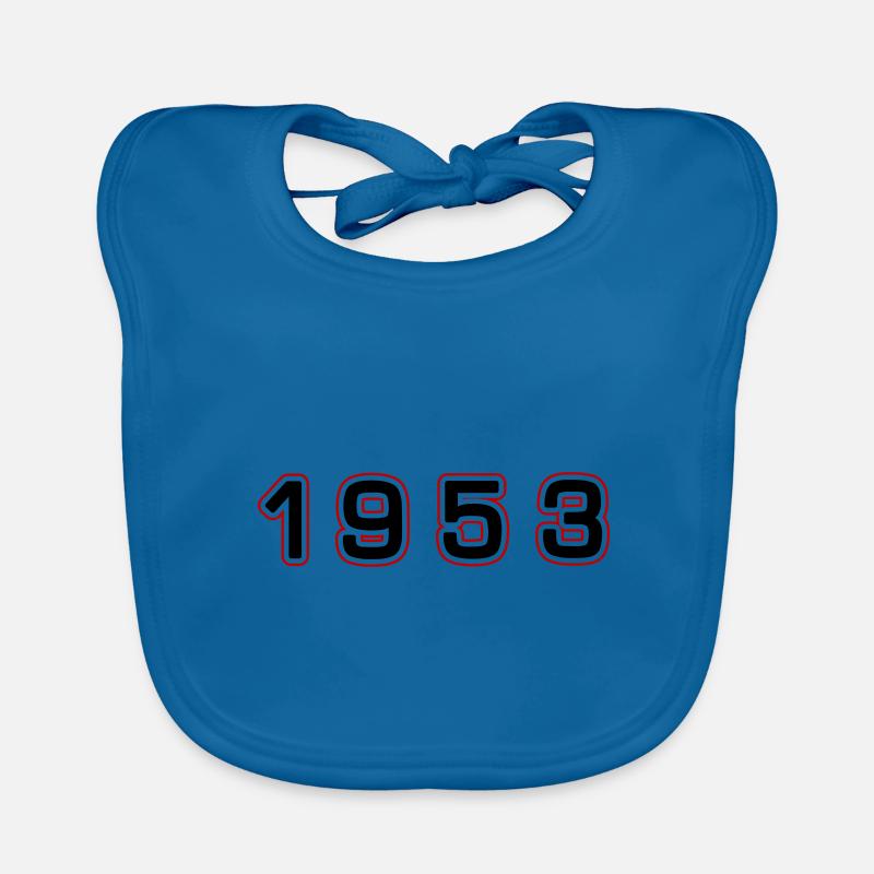 Numéro de l’année 1953 Bavoir bio Bébé