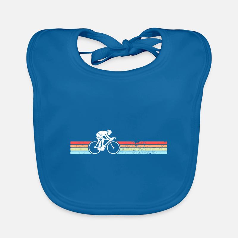 Retro Vélo cycliste Cyclisme Cyclisme Cyclisme Bavoir bio Bébé