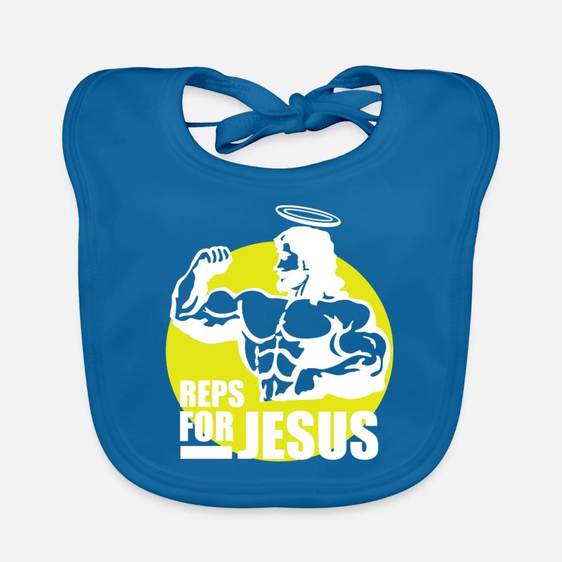Reps for Jesus - Premium Design Organic Baby Bibs