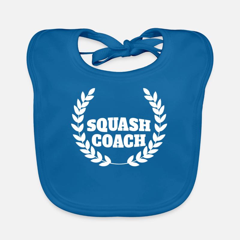 Squash Coach Team Idée cadeau de l’association Bavoir bio Bébé