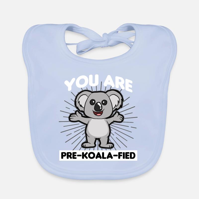 Koala Eukalyptus Australien Baby Bio-Lätzchen