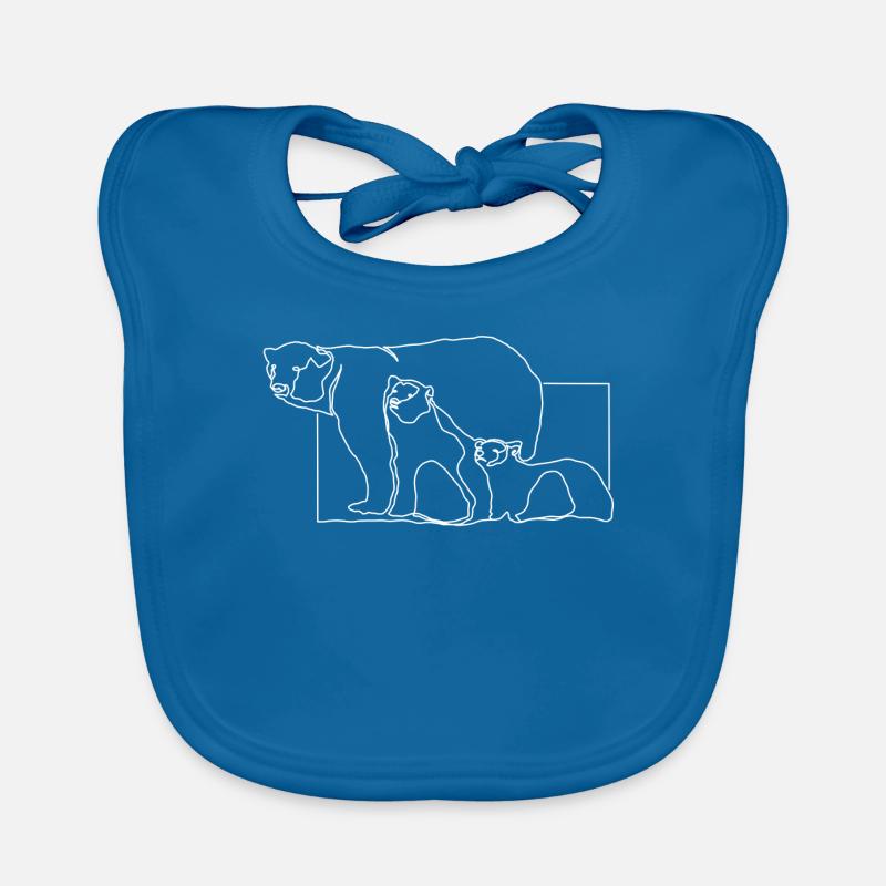 Polar Bear Polar Bears Antarctic Premium Design Gift Organic Baby Bibs