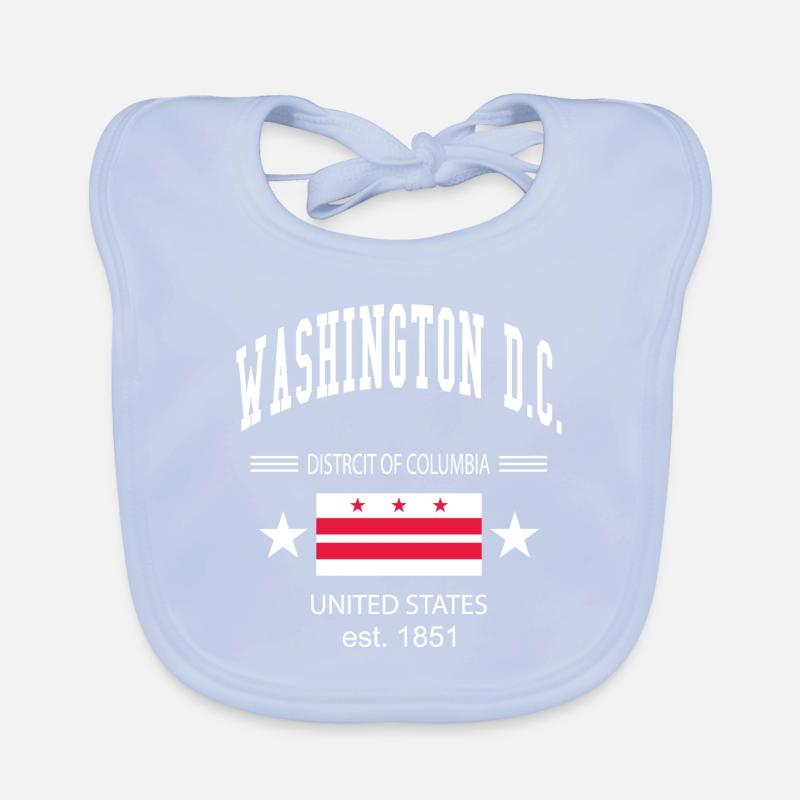 Washington DC Baby Bio-Lätzchen