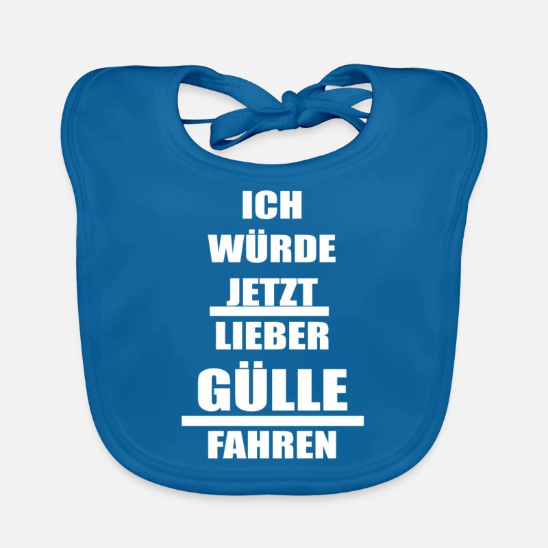 Güllefahrer Baby Bio-Lätzchen