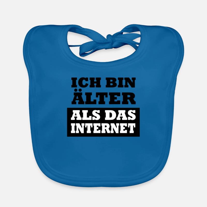 Ich bin Älter als das Internet Baby Bio-Lätzchen