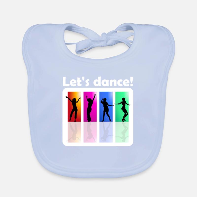 allons danser Bavoir bio Bébé