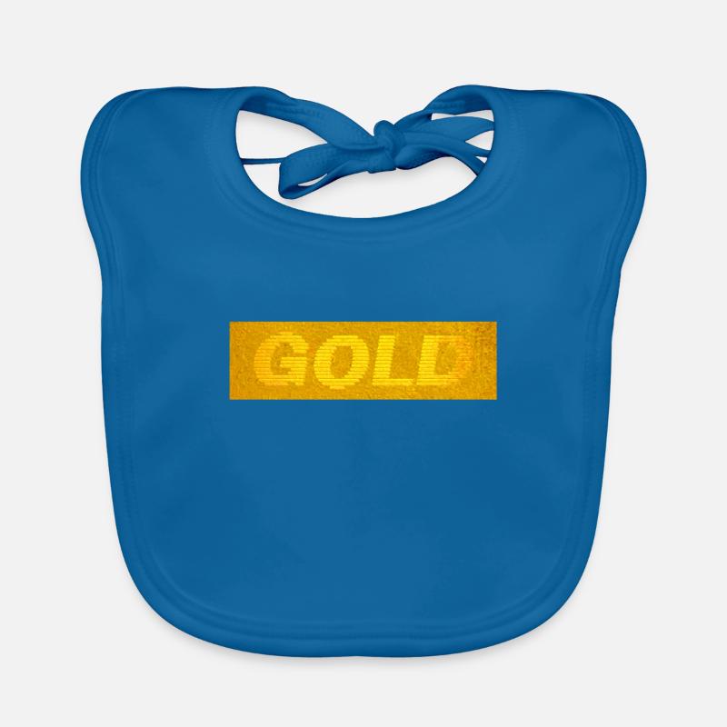 De l'or Bavoir bio Bébé