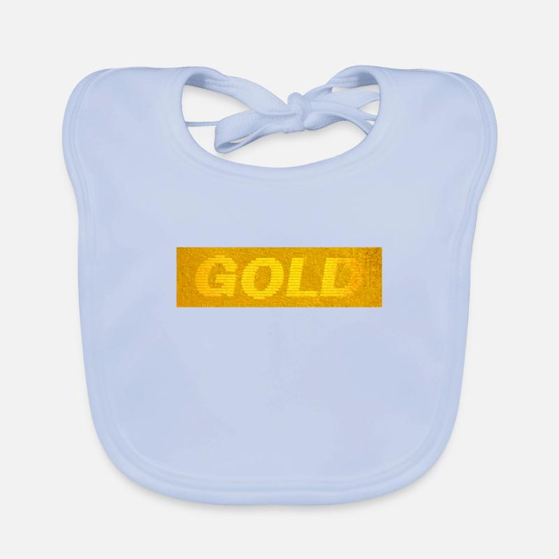 De l'or Bavoir bio Bébé