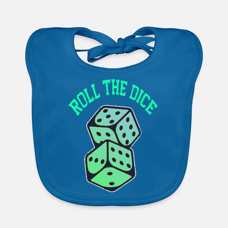 Roll the dice Baby Bio-Lätzchen