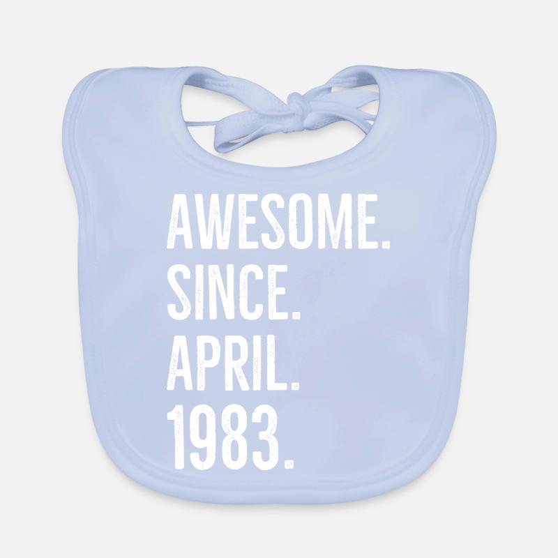 Awesome seit April 1983 Baby Bio-Lätzchen