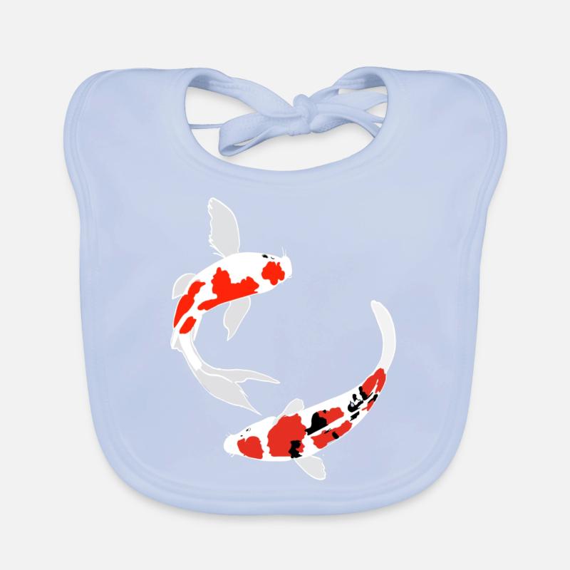 Cage carp Organic Baby Bibs