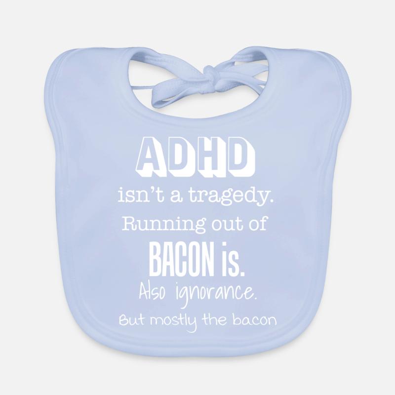 ADHD Organic Baby Bibs