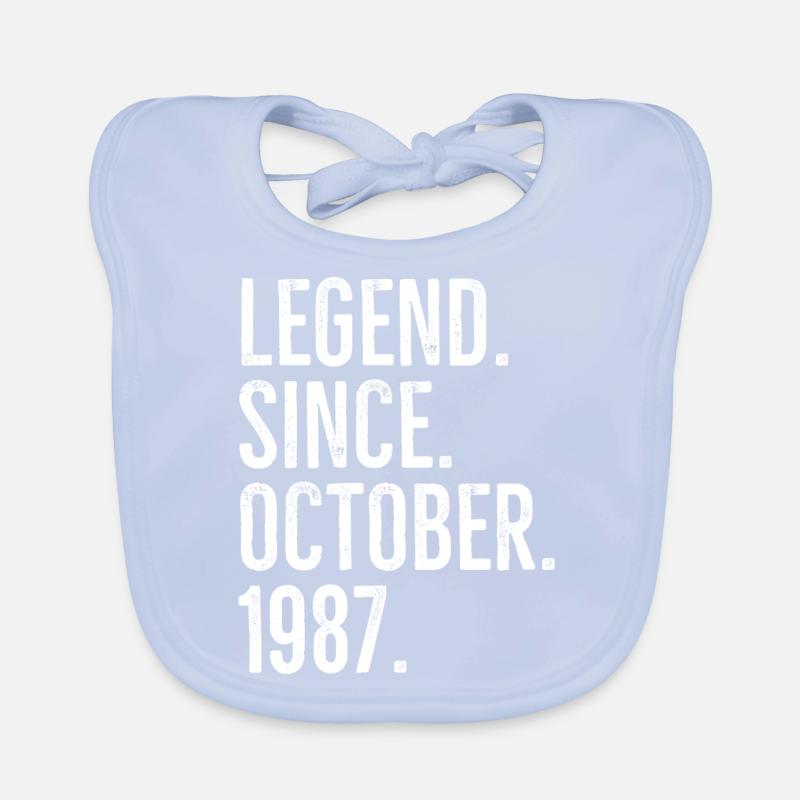 Legend Since October 1987 Organic Baby Bibs