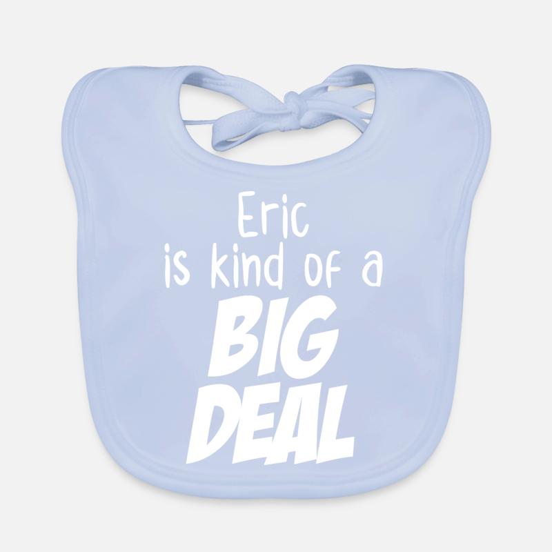 Eric ist eine große Sache Baby Bio-Lätzchen
